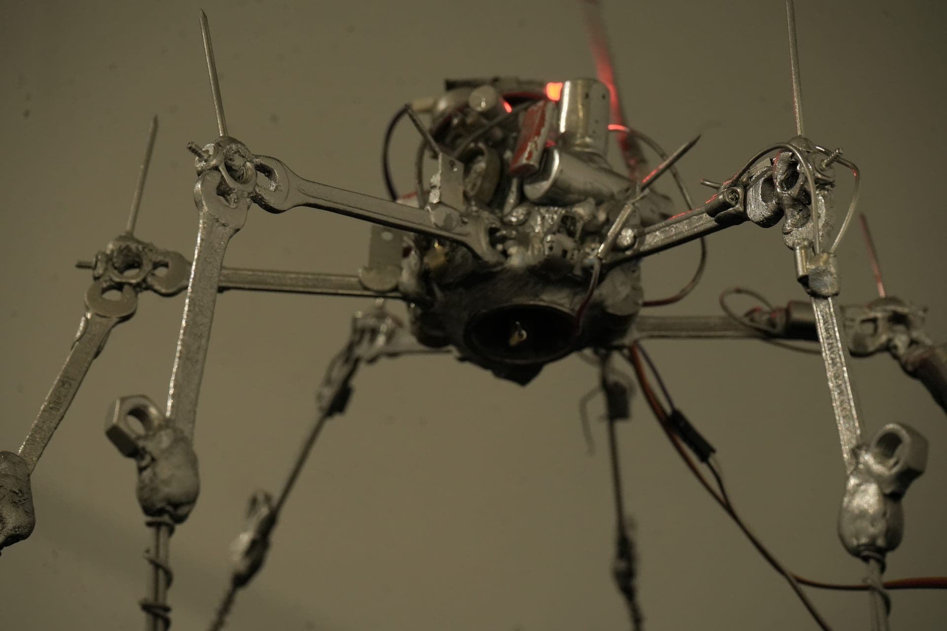 Sculptural work presented in the exhibition