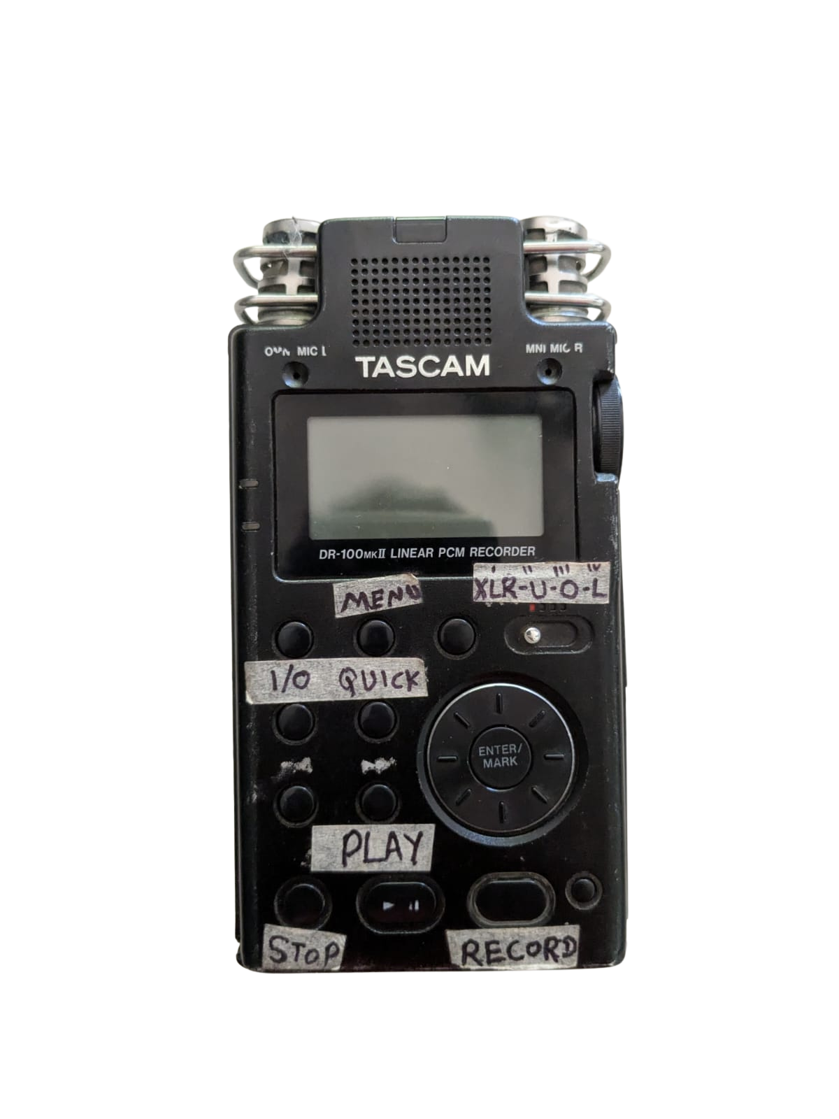 Tascam portable audio recorder