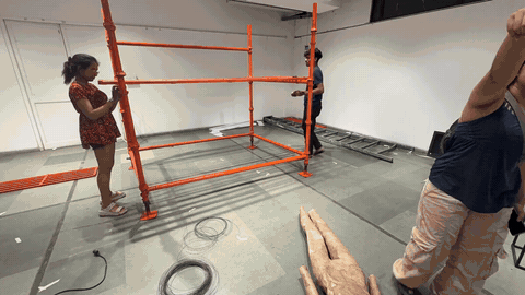 Assembling the frame